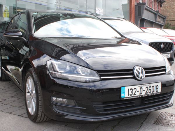 Volkswagen Golf Hatchback, Petrol, 2013, Black