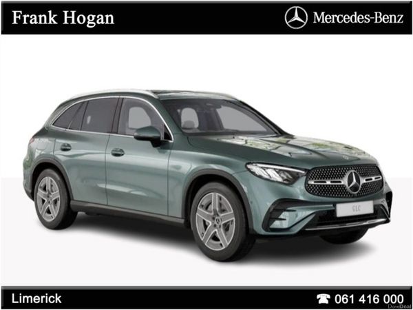 Mercedes-Benz GLC SUV, Petrol Plug-in Hybrid, 2026, Green