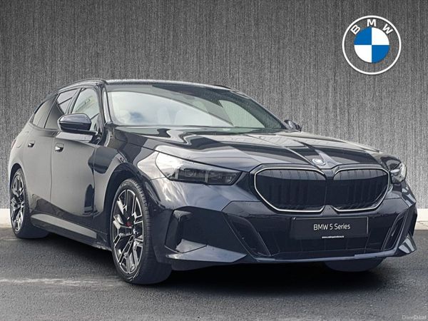 BMW 5-Series Estate, Petrol Plug-in Hybrid, 2026, Black
