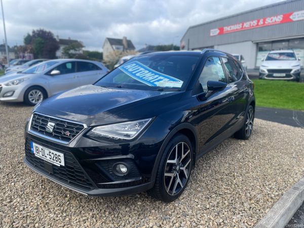SEAT Arona SUV, Petrol, 2018, Black