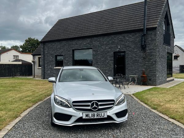 Mercedes-Benz C-Class Saloon, Diesel, 2018, Silver