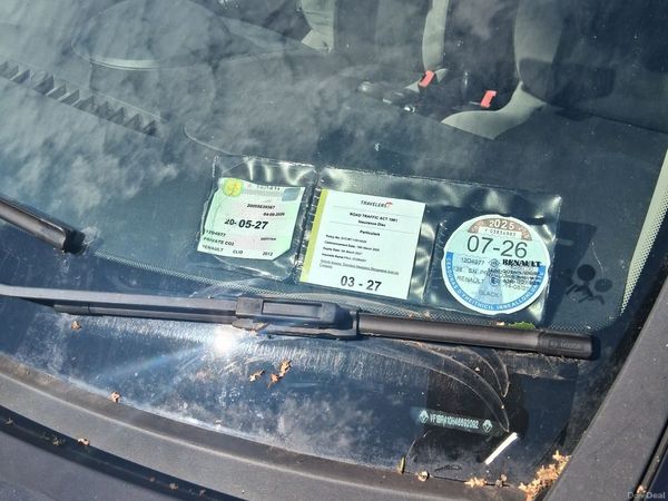 Renault Clio Hatchback, Ethanol Petrol, 2012, Black