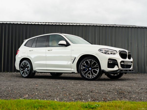 BMW X3 SUV, Petrol Hybrid, 2021, White