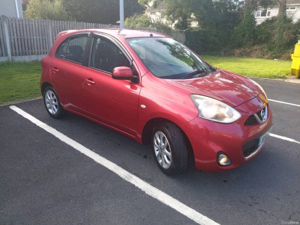 Nissan Micra Hatchback, Petrol, 2015, Red