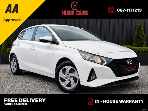 Hyundai i20 Hatchback, Petrol, 2022, White