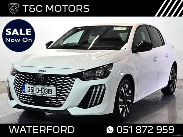 Peugeot 208 Hatchback, Petrol, 2025, White
