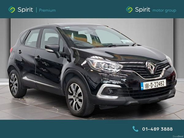 Renault Captur Hatchback, Petrol, 2018, Black