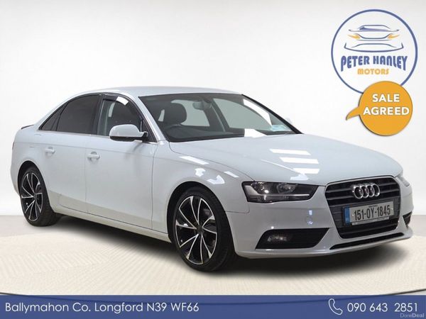 Audi A4 Saloon, Diesel, 2015, White