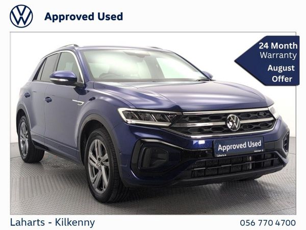 Volkswagen T-Roc SUV, Petrol, 2023, Blue