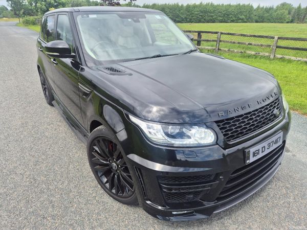Land Rover Range Rover Sport SUV, Diesel, 2016, Black