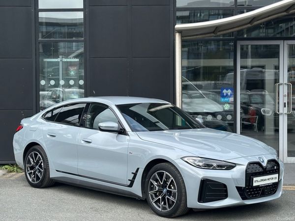 BMW i4 Coupe, Electric, 2024, Grey
