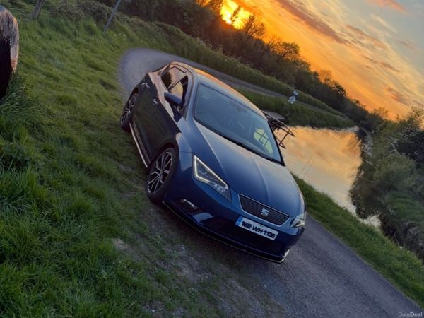 SEAT Leon Hatchback, Diesel, 2016, Blue