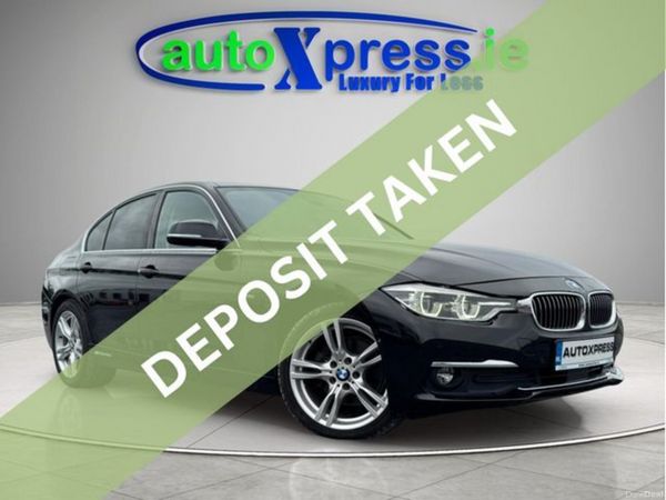 BMW 3-Series Saloon, Diesel, 2018, Black