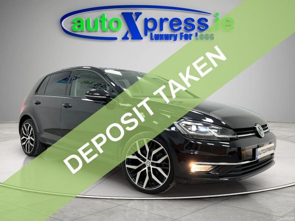 Volkswagen Golf Hatchback, Petrol, 2018, Black