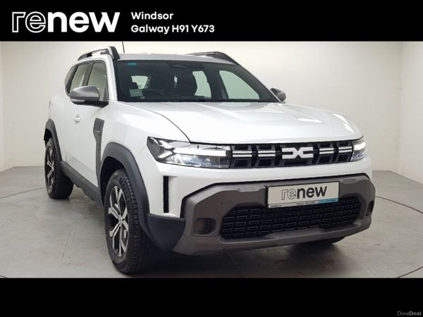 Dacia Duster SUV, Petrol Hybrid, 2025, White