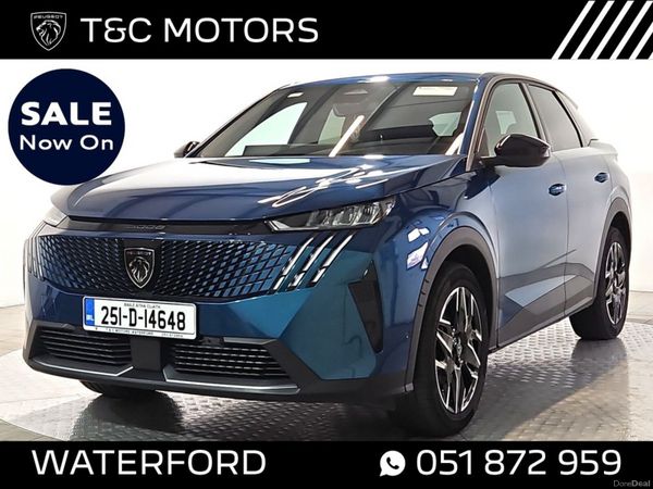 Peugeot 3008 MPV, Petrol, 2025, Blue