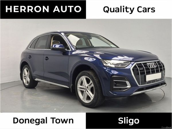 Audi Q5 SUV, Petrol Plug-in Hybrid, 2024, Blue