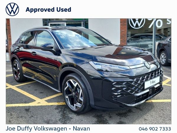Volkswagen T-Roc SUV, Petrol, 2026, Black