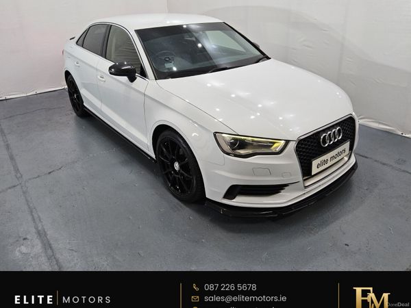 Audi A3 Saloon, Petrol, 2016, White