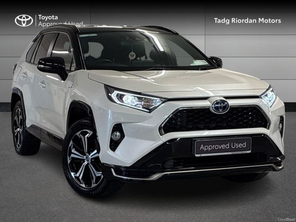 Toyota RAV4 Estate, Petrol Plug-in Hybrid, 2023, White