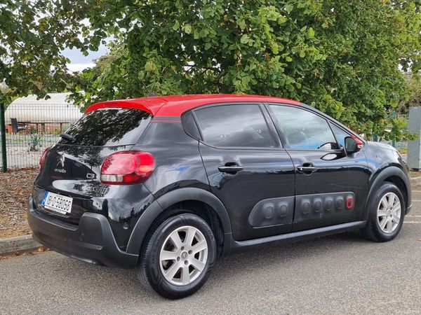 Citroen C3 Hatchback, Petrol, 2018, Black