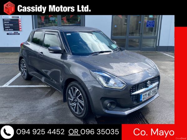 Suzuki Swift Hatchback, Petrol Hybrid, 2022, Grey