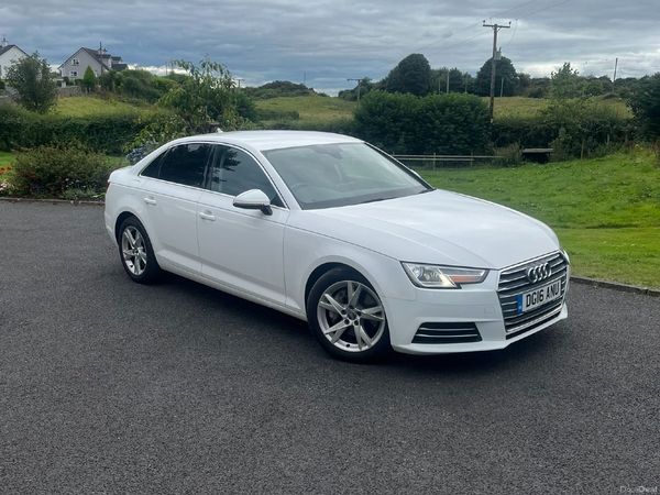 Audi A4 Saloon, Diesel, 2016, White
