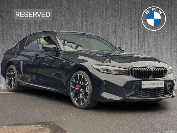 BMW 3-Series Saloon, Petrol Plug-in Hybrid, 2026, Black