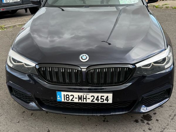 BMW 5-Series Estate, Diesel, 2018, Black