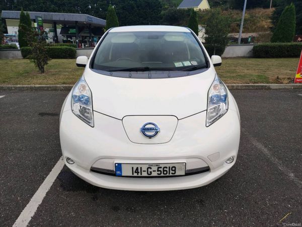 Nissan Leaf Hatchback, Electric, 2014, White