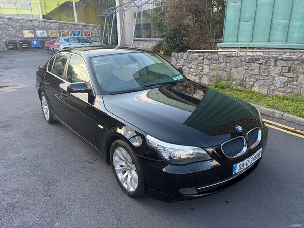 BMW 5-Series Saloon, Diesel, 2009, Black