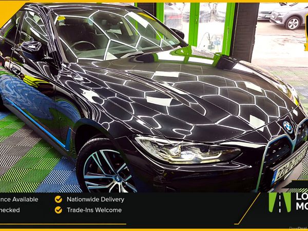 BMW i4 Saloon, Electric, 2022, Black