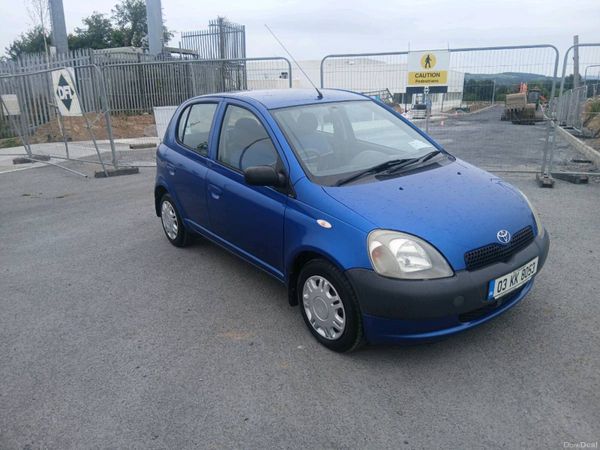 Toyota Yaris Hatchback, Petrol, 2003, Blue