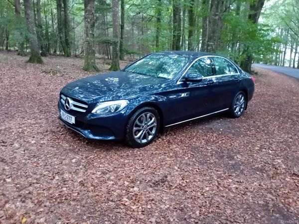 Mercedes-Benz C-Class Saloon, Diesel, 2018, Blue