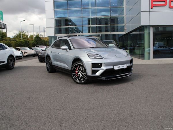 Porsche Macan SUV, Electric, 2026, Silver