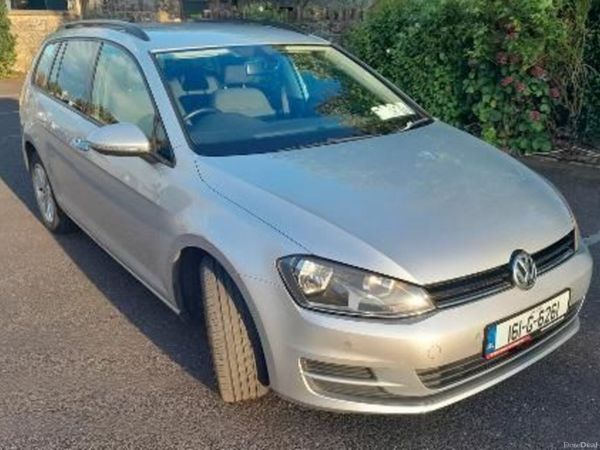 Volkswagen Golf Estate, Diesel, 2016, Silver
