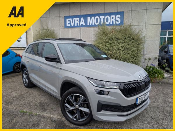 Skoda Kodiaq SUV, Petrol, 2023, Grey