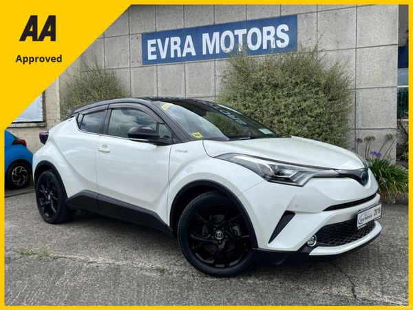 Toyota C-HR SUV, Petrol Hybrid, 2019, White