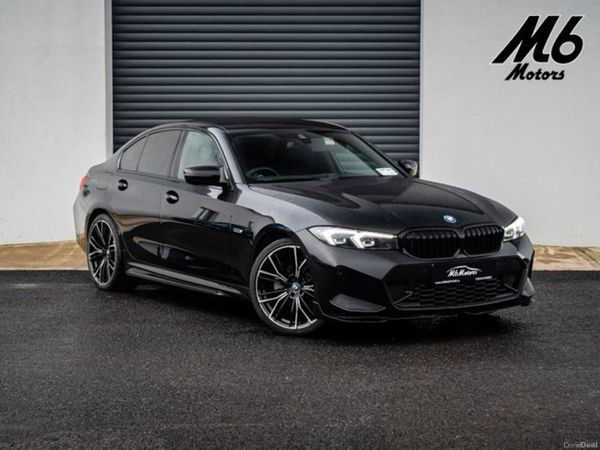 BMW 3-Series Saloon, Petrol Hybrid, 2023, Black