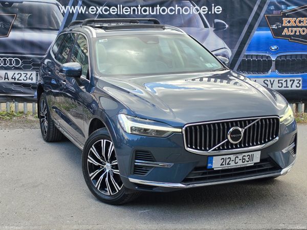 Volvo XC60 SUV, Petrol Plug-in Hybrid, 2021, Blue