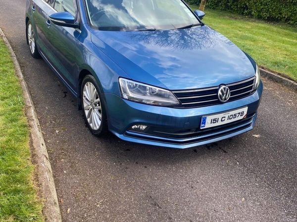 Volkswagen Jetta Saloon, Diesel, 2015, Blue
