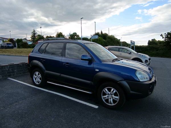 Hyundai Tucson SUV, Petrol, 2008, Blue