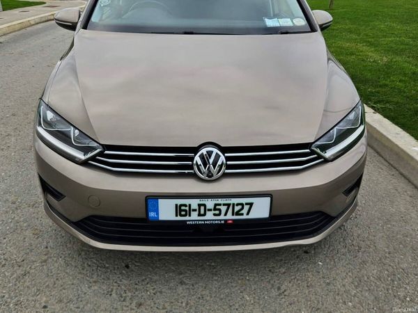 Volkswagen Golf MPV, Diesel, 2016, Gold