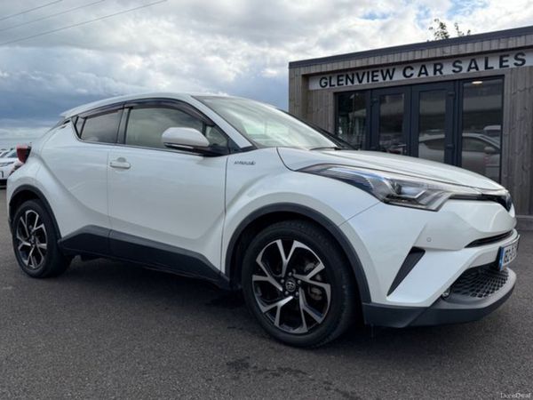 Toyota C-HR SUV, Petrol Hybrid, 2018, White