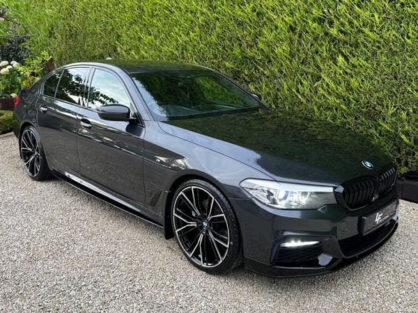 BMW 5-Series Saloon, Diesel, 2018, Grey