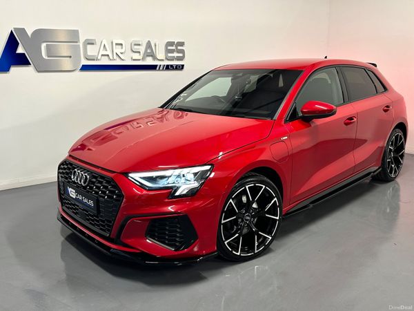 Audi A3 Hatchback, Petrol Hybrid, 2023, Red
