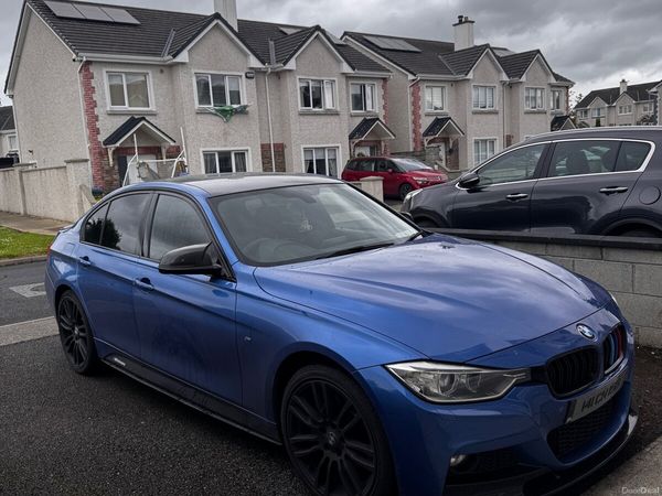 BMW 3-Series Saloon, Diesel, 2014, Blue