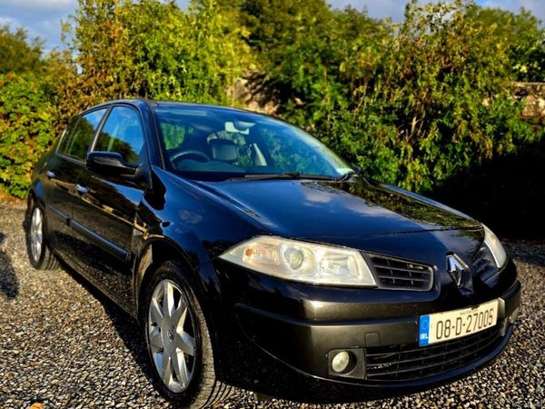 Renault Megane Saloon, Petrol, 2008, Black