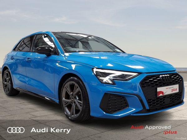 Audi A3 Hatchback, Petrol, 2023, Blue