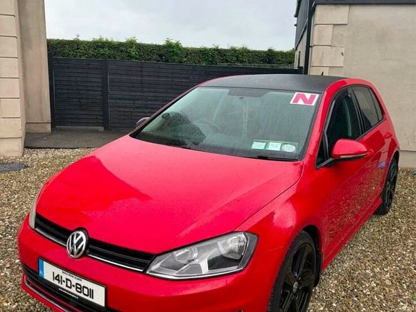 Volkswagen Golf Estate, Diesel, 2014, Red